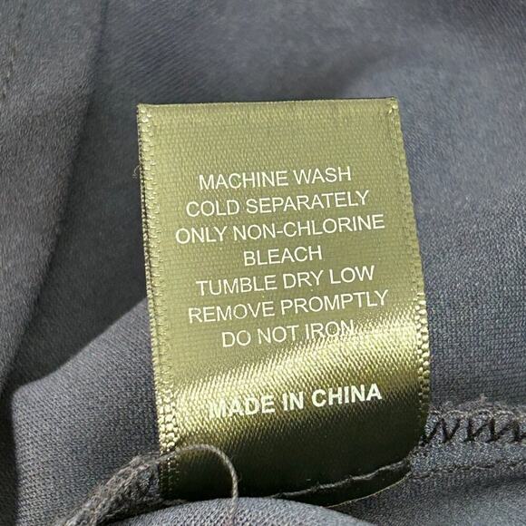 Crystal Doll Navy Ruffle Wrap Romper Spaghetti Strap Zip Back Size M Medium - Picture 8 of 12